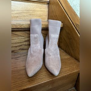 Steve Madden Reece Leather Sock Boot EUC